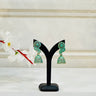 Aqua Mini Jhumka Orchid - House of Nepal
