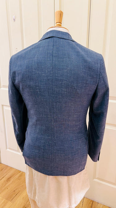 Mens Wool Linen Blazer