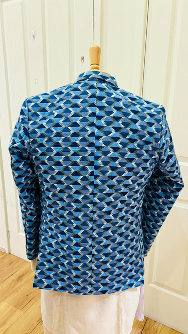 Dhaka  Blazer in Blue