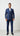 Mens Double Breasted Suit In Navy