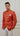 Men's Indo Western Suit In Red