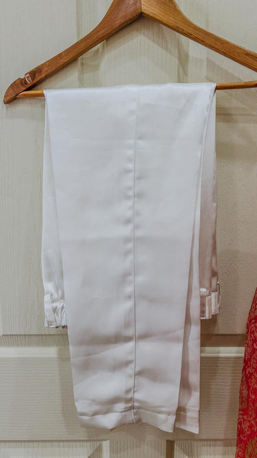 Men's Indo Western Suit In Red