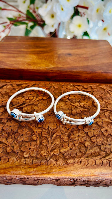Pure Silver  Bala Evil Eye