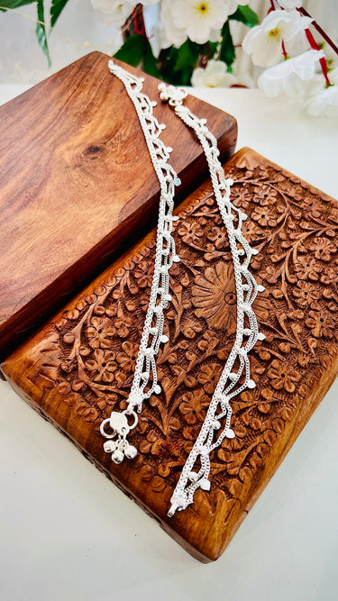 Silver Anklet Gleamify