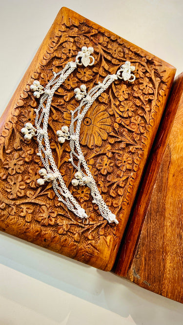Kids Silver Anklet Silvabelle
