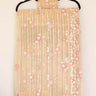Net Sequin Hand Embroidered Saree - House of Nepal