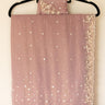 Metal Organza Handwork Saree - House of Nepal