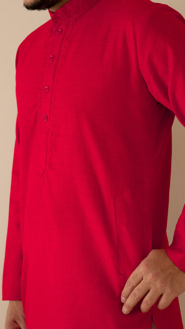 Cotton Mens Kurta with Pajama - House of Nepal