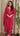Pink Mirror and Threadwork Maroon Cotton Womens Kurta with Pant and Shawl Ria