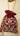 Maroon Bead Embroidered Hand Bag Vina - House of Nepal