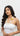 White Pearl Gold Plated Necklace Chandra Haar