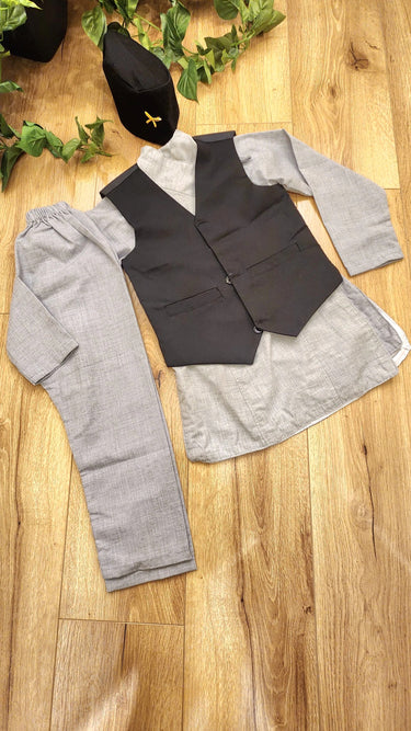 Nepalese Kids Daura Suruwal Set