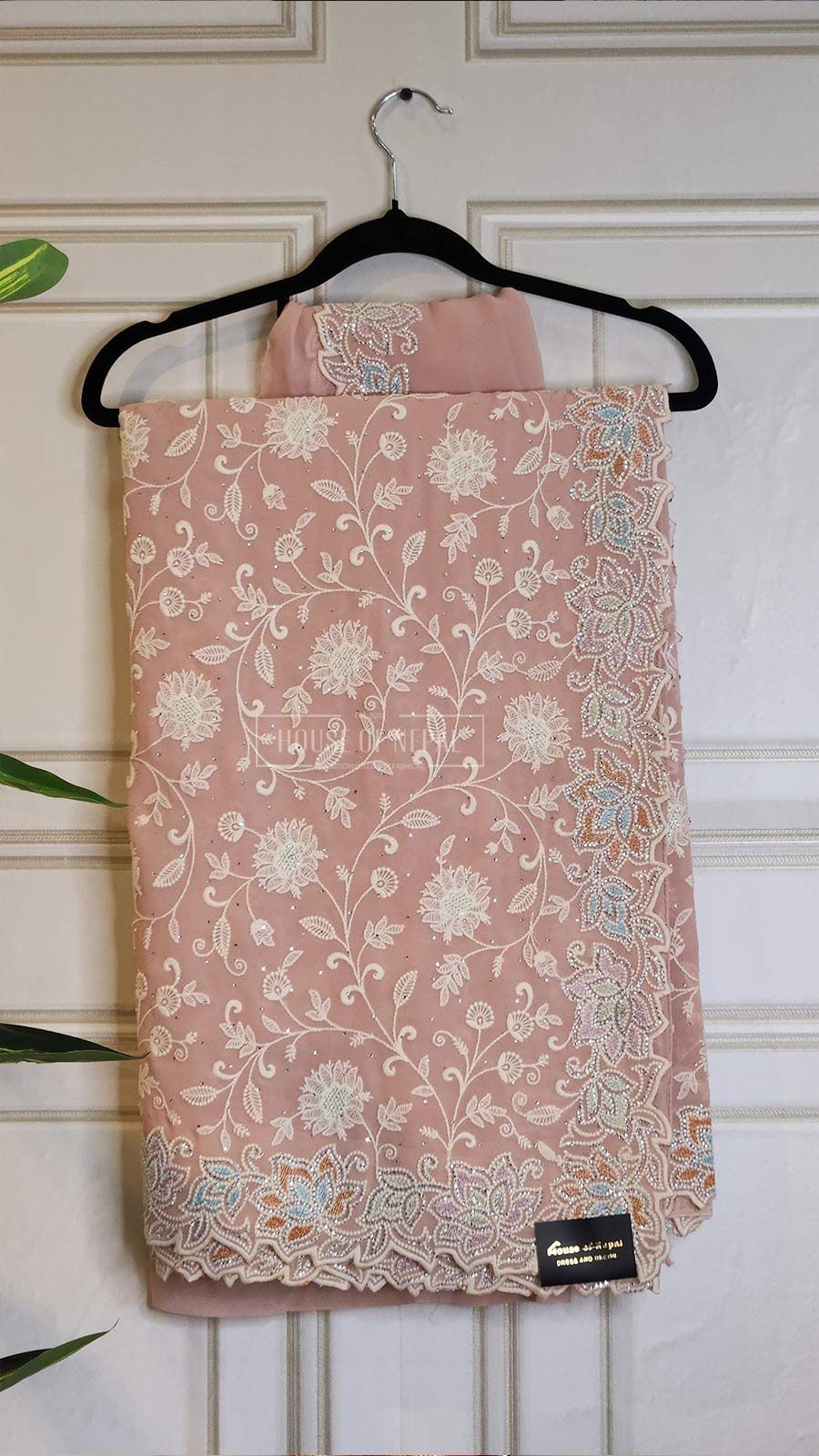 Georgette Thread Embroidered Saree Maya