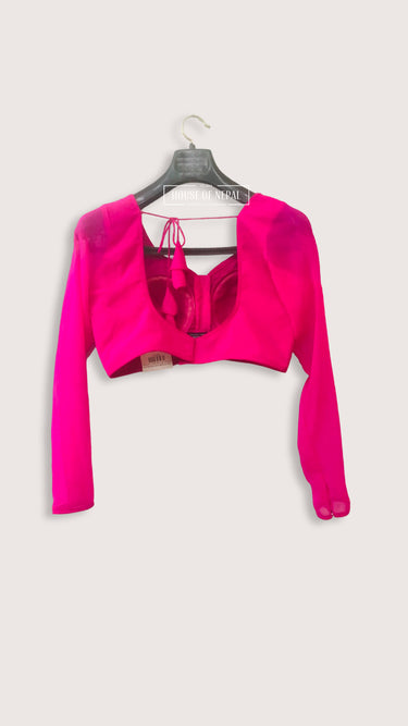 Pink Full Sleeve Boutique Blouse
