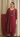Maroon Bead and Sequinwork Cotton Womens Kurta with Pant and Shawl Ria