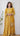Yellow Chinon Silk Zari Embroidered Kurti with Gharara Pants and Shawl Naina