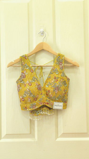 Multicolor Sleeveless Blouse