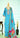 Sage Blue Threadwork Kurta Set
