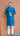 Mens Rayon Kurta In Teal Blue