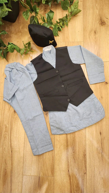 Nepalese Kids Daura Suruwal Set