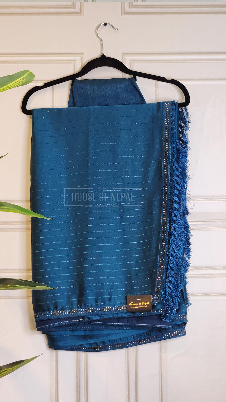 Embroidery Lining Saree Monal