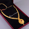 Gold Imitation Red Beaded Crystal Rani Haar - House of Nepal