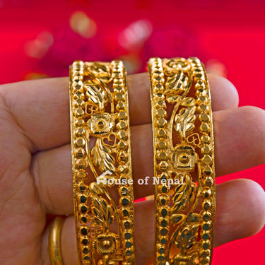 Gold Imitation Large Size Bala - House of Nepal